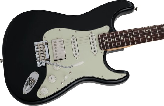 Elektromos gitár Fender MIJ Hybrid II Stratocaster HSS RW Black - 3
