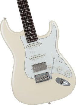 Guitare électrique Fender MIJ Hybrid II Stratocaster HSS RW Olympic Pearl - 4
