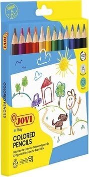 Ołówek kolorowy Jovi Zestaw kolorowych ołówków 12 szt - 3