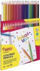 Olovka u boji Jovi Non-Wooden Triangular Pencils Set olovaka u boji 24 kom - 3