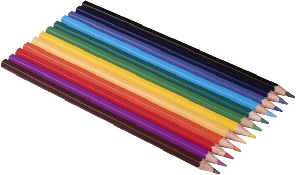 Crayon de couleur Jovi Ensemble de crayons de couleur Mélange 12 pièces - 3