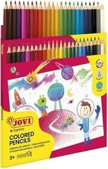 Colour Pencil Jovi Wooden Pencils Set of Coloured Pencils 24 pcs - 1