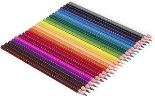 Colour Pencil Jovi Wooden Pencils Set of Coloured Pencils 24 pcs - 2