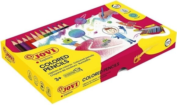 Färgpenna Jovi Set of Coloured Pencils Mix 144 pcs - 3