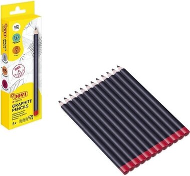 Graphite Pencil Jovi Set of Graphite Pencils B 12 pcs - 4