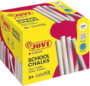 Krijt Jovi School Chalks Krijt White 100 pcs - 3