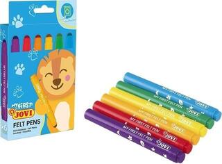 Felt-Tip Pen Jovi Baby Jumbo Markers Markers 6 pcs - 4