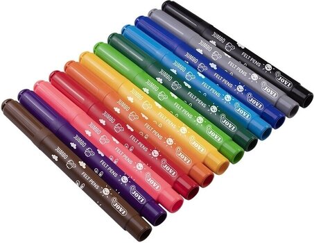 Felt-Tip Pen Jovi Jumbo Markers Markers 12 pcs - 3