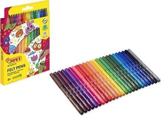Felt-Tip Pen Jovi Markers Thin Markers 24 pcs - 1