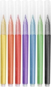 Felt-Tip Pen Jovi Glitter Markers Mix 8 pcs - 3