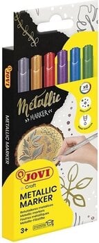Marqueur Jovi Metallic Markers Marqueurs métalliques 6 pièces - 3