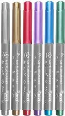 Marker Jovi Metallic Markers Metallic Acrylic Marker 6 pcs - 4