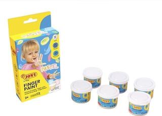 Prstová barva Jovi 540P Sada prstových barev Pastel 6 x 35 ml - 1