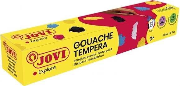 Tempera Paint Jovi Premium Set of Temperas Mix 5 x 35 ml - 4