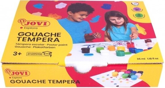 Tempera Paint Jovi Premium Set of Temperas Mix 12 x 35 ml - 2
