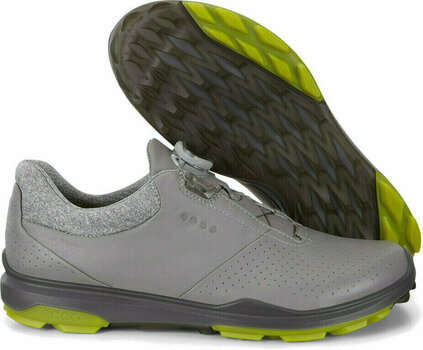 Moški čevlji za golf Ecco Biom Hybrid 3 Mens Golf Shoes Wild Dove/Kiwi - 2