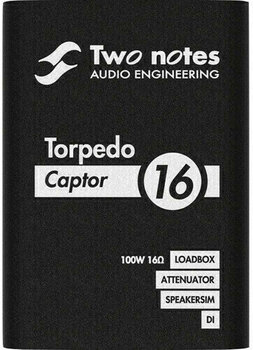 Dämpfungsglieder und Load Boxen Two Notes Torpedo Captor 16 - 5