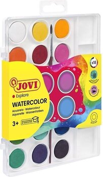 Watercolor Pan Jovi Watercolours Set of Watercolour Paint 18 Colours - 3