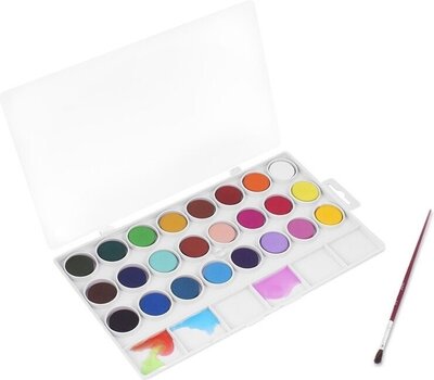 Водни бои Jovi Watercolours Комплект акварелни бои 24 цвята - 4