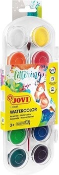 Водни бои Jovi Watercolours Lettering Комплект акварелни бои 12 цвята - 2