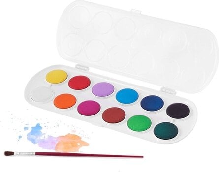 Водни бои Jovi Watercolours Lettering Комплект акварелни бои 12 цвята - 4