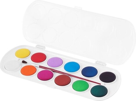 Водни бои Jovi Watercolours Lettering Комплект акварелни бои 12 цвята - 6