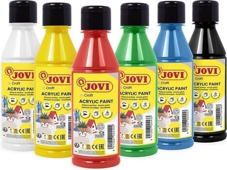 Акрилна боя Jovi Комплект акрилни бои 6 x 250 ml Mix A - 2
