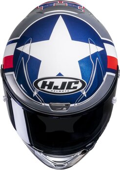 Helmet HJC RPHA 1 Ben Spies Silverstar MC21 L Helmet - 5