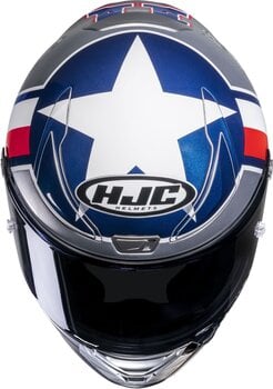Helmet HJC RPHA 1 Ben Spies Silverstar MC21 2XL Helmet - 5