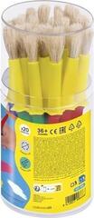 Malířský štětec Jovi Jumbo Paint Brushes Tube Dětské štětce 20 ks - 1