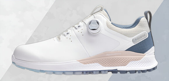 Męskie buty golfowe Mizuno Genem WG Boa White/Navy 46 - 6