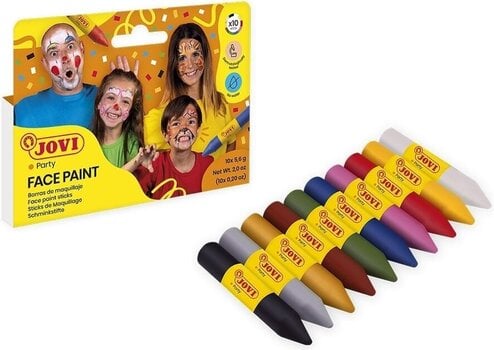 Face Paint Jovi Face Paint Mix 10 x 5,6 g 10 Colours - 2