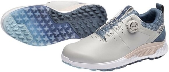 Men's golf shoes Mizuno Genem WG Boa Grey/Blue 41 - 3