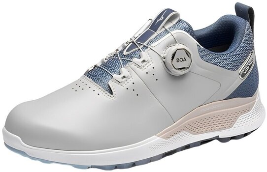 Men's golf shoes Mizuno Genem WG Boa Grey/Blue 42,5 Men's golf shoes - 2