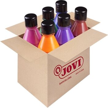 Colore acrilico Jovi Set di colori acrilici 6 x 250 ml Mix B - 2