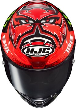 Capacete HJC RPHA 1 Quartararo Replica MC1 XS Capacete - 6