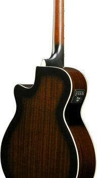 Guitarra electroacústica de 12 cuerdas Ibanez AEG1812II Dark Violin Sunburst - 6