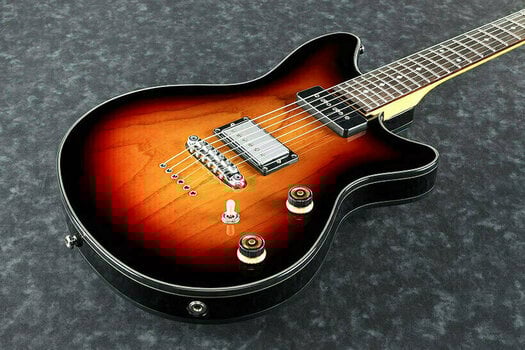 Guitare électrique Ibanez CMM3 Tri Fade Burst - 2