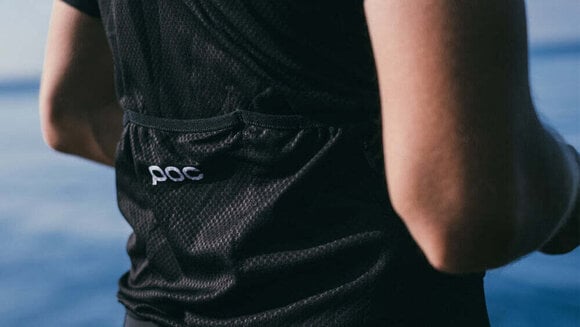 Cyklo-Dres POC Essential Road Logo Dres Uranium Black/Hydrogen White 2XL - 3