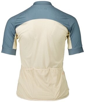 Odzież kolarska / koszulka POC Essential Road Women's Logo Jersey Okenite Off-White/Calcite Blue M - 2