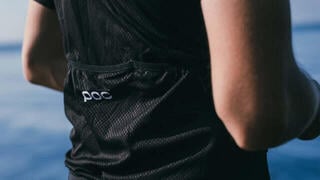 Cyklo-Dres POC Essential Road Women's Logo Dres Okenite Off-White/Calcite Blue XS - 2