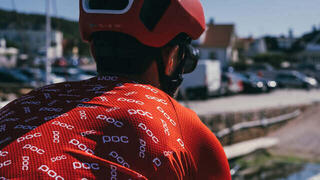 Cyklo-Dres POC Essential Road Women's Logo Dres Okenite Off-White/Calcite Blue XS - 3