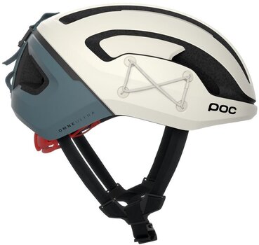 Casco da ciclismo POC Omne Ultra MIPS Selentine Off-White/Calcite Blue Matt 50-56 Casco da ciclismo - 3