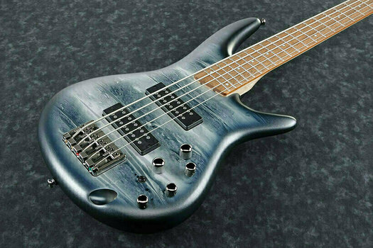 5-string Bassguitar Ibanez SR305E Black Planet Matte - 2