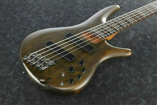 Multiscale Bass Guitar Ibanez SRFF805 Walnut Flat - 2