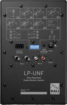 Monitor de estúdio ativo de 2 vias Kali LP-UNF - 4