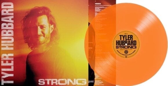 Vinyl Record Tyler Hubbard - Strong (Translucent Orange Coloured) (LP) - 2