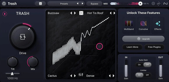 Opdateringer og opgraderinger iZotope Trash: UPG from prev. versions of Trash, MPS or EB (Digitalt produkt) - 2