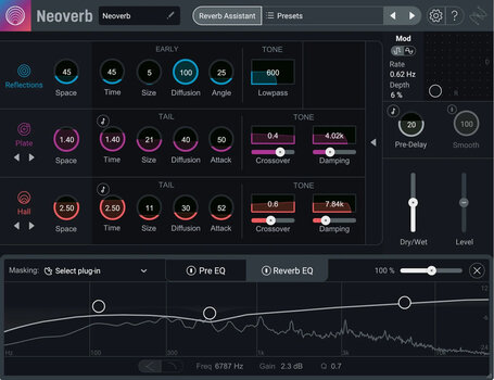 Effect Plug-In iZotope Neoverb EDU (Digital product) - 2
