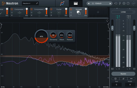 Virtuális effekt iZotope Neutron 4: Crossgrade from any advanced product (Digitális termék) - 6